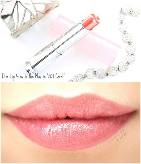 dior coral lip glow review